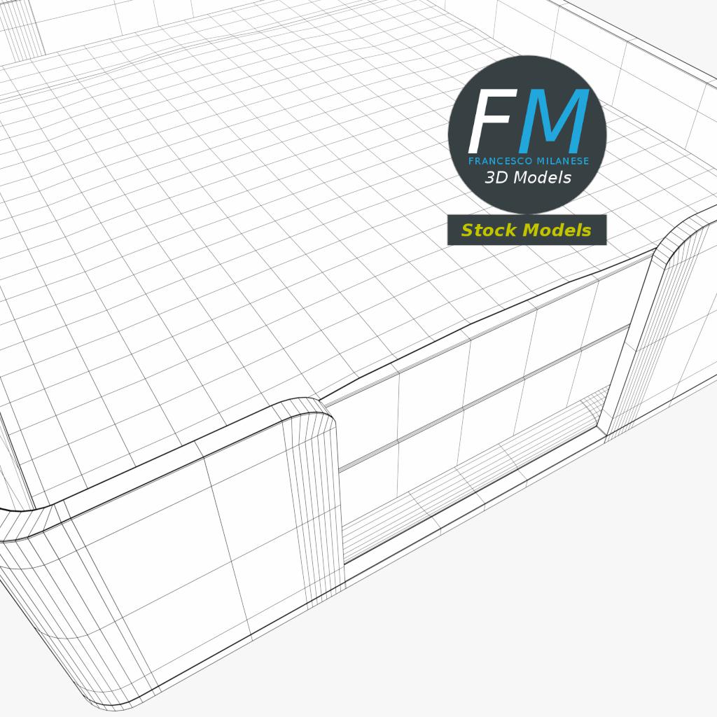 3D-Modell - Haftnotizhalter - 08