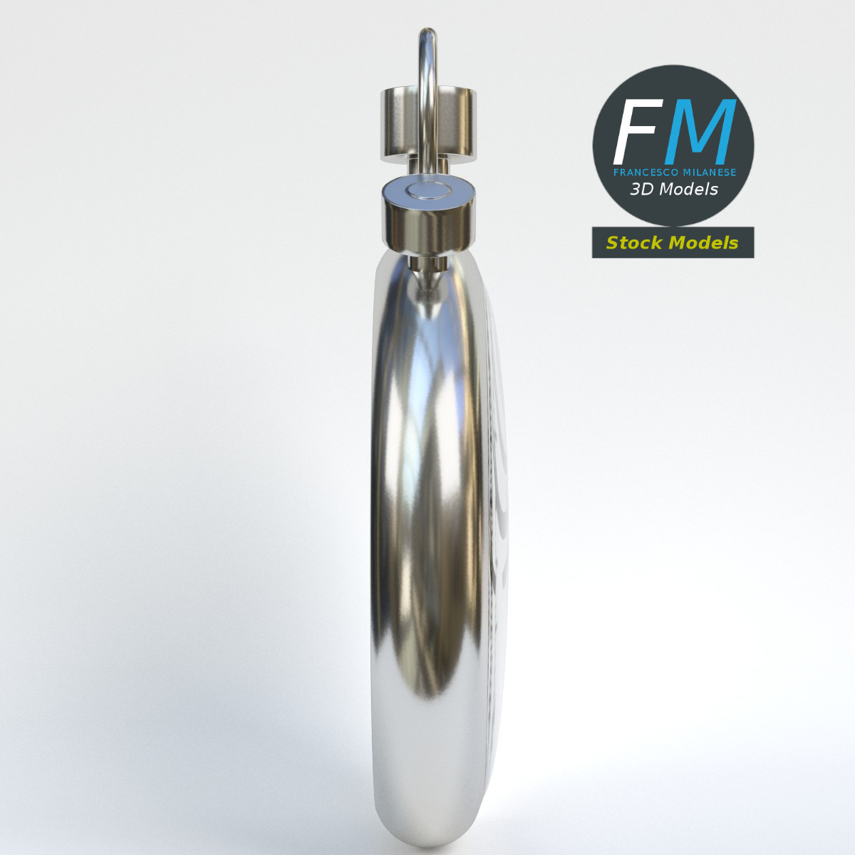 3D-Modell - Mechanische Stoppuhr - 04