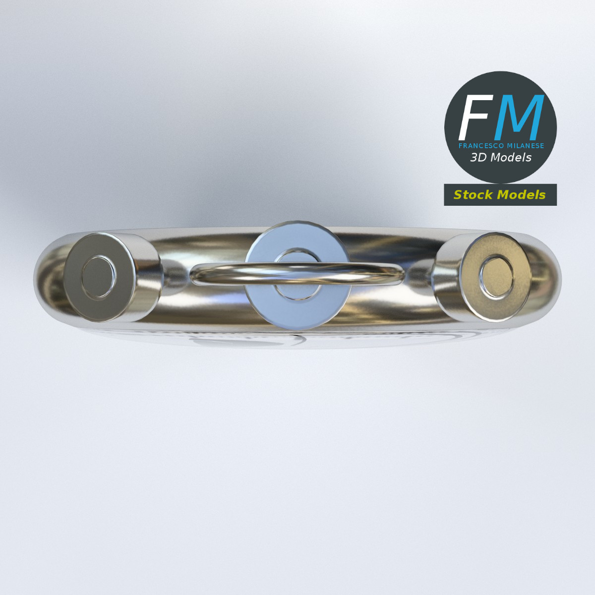3D-Modell - Mechanische Stoppuhr - 06
