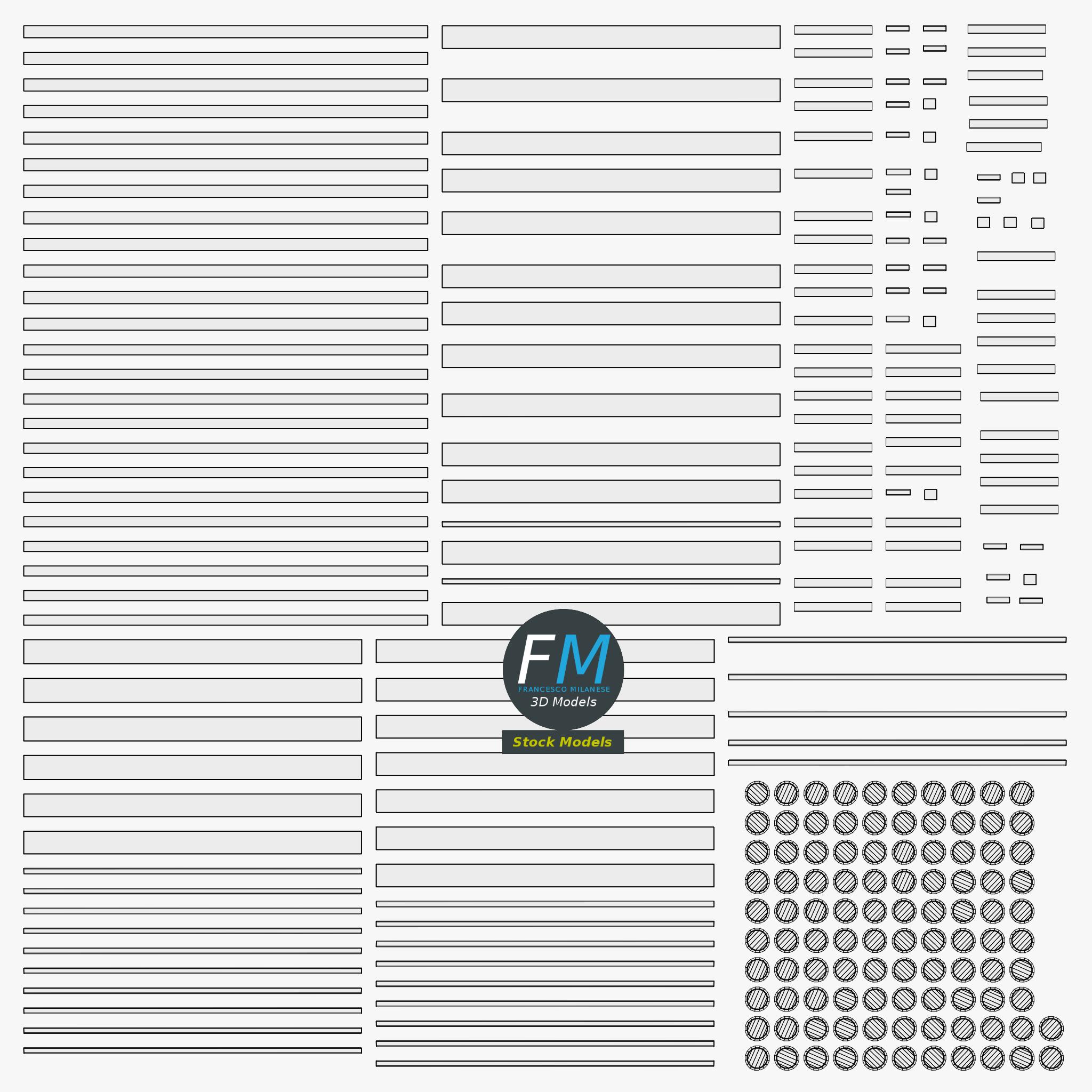 3D-Modell - Holzregal zur Aufbewahrung - 11 3D-Modell - Holzregal zur Aufbewahrung - 11