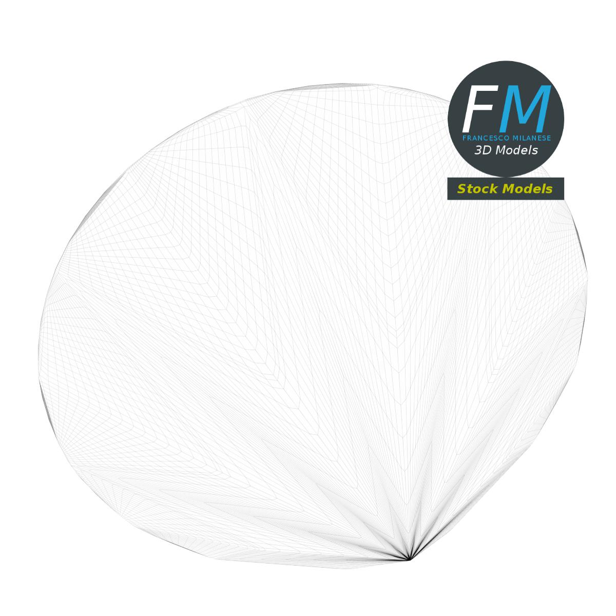 3D-Modell - Stilisierter Diamant - 08