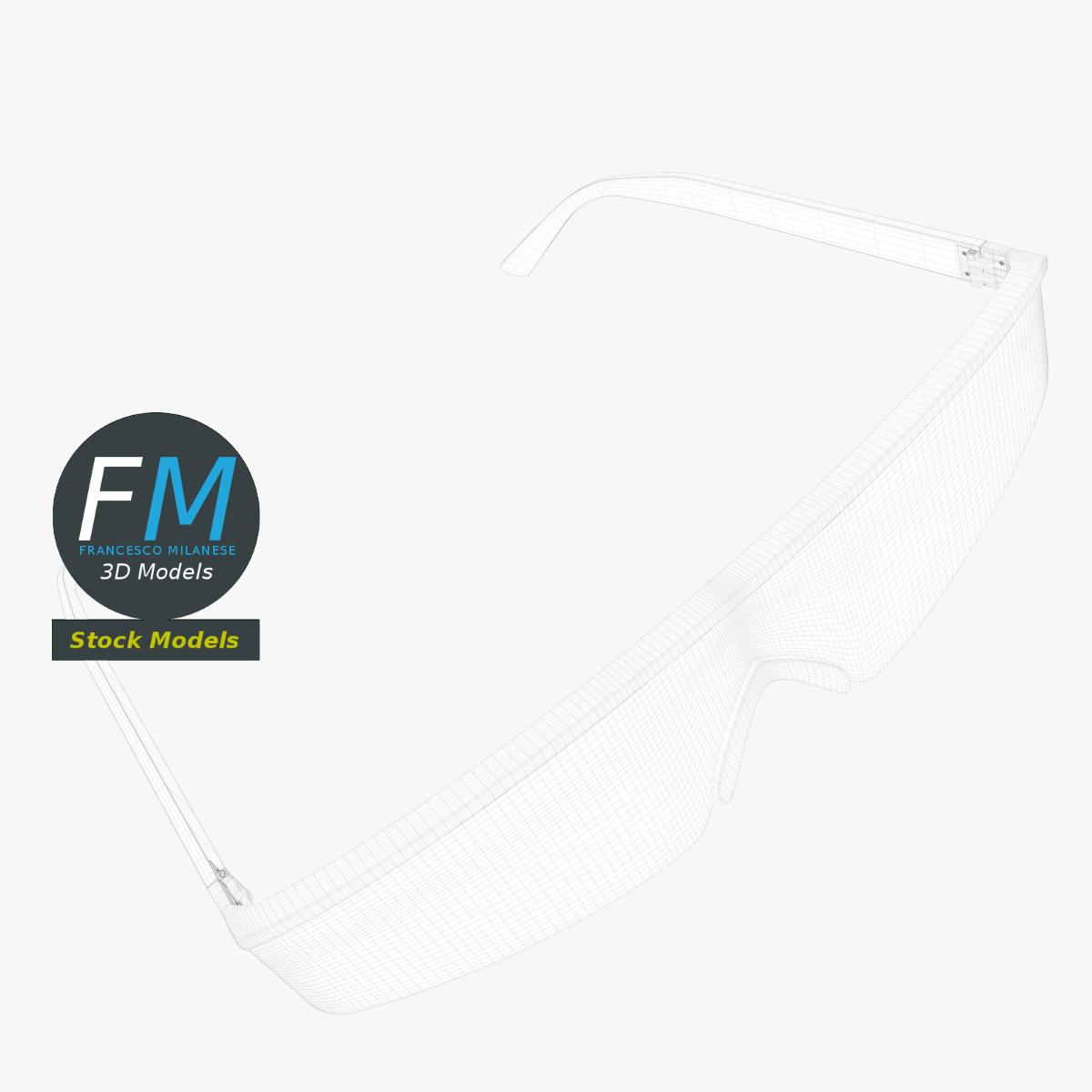 3D-Modell - Biker-Sonnenbrille - 07