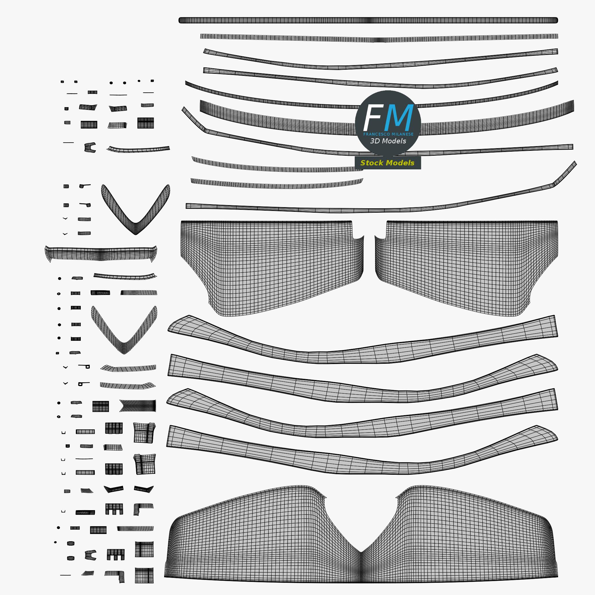 3D-Modell - Biker-Sonnenbrille - 11 3D-Modell - Biker-Sonnenbrille - 11