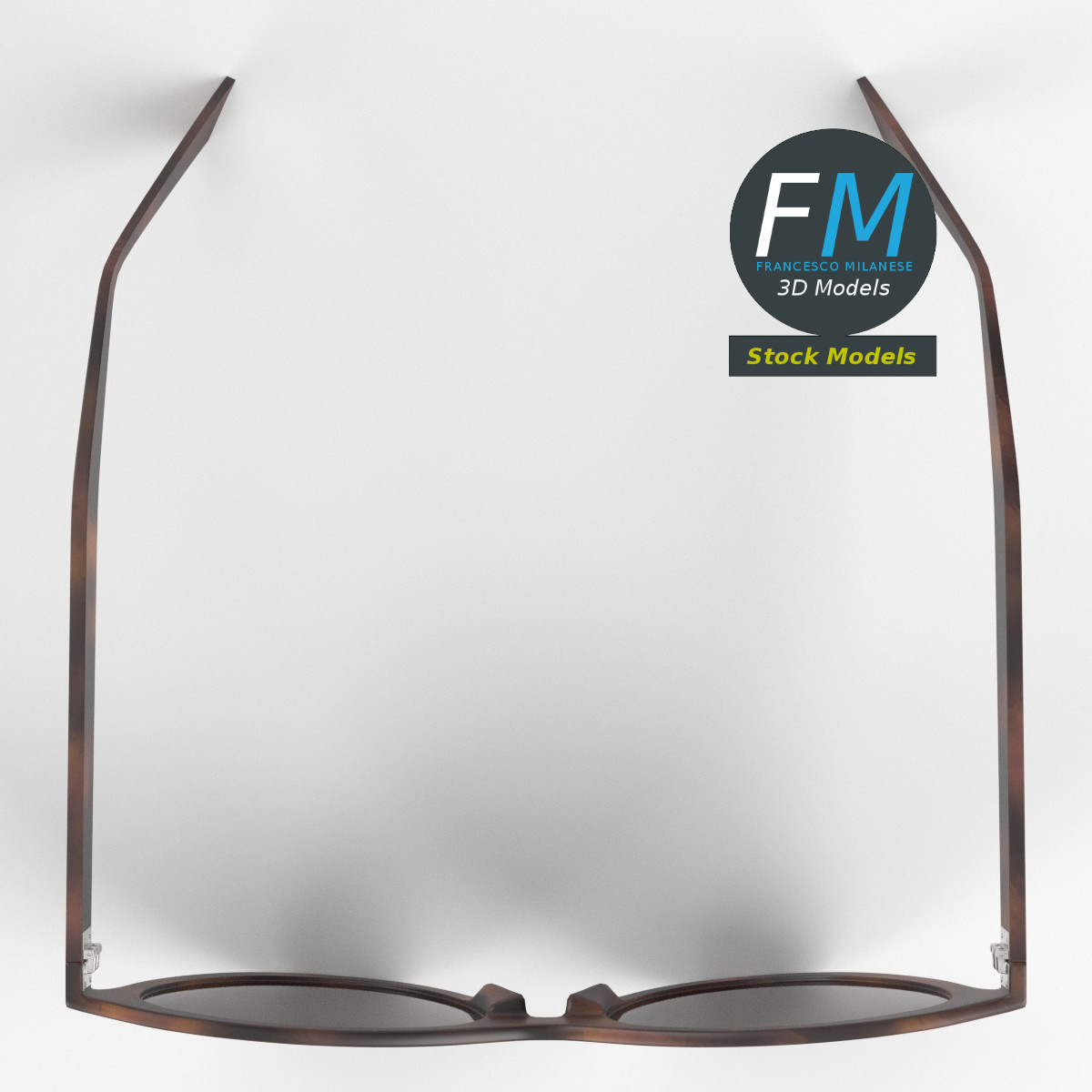 3D-Modell - Foxy Cat-Eye-Sonnenbrille - 06