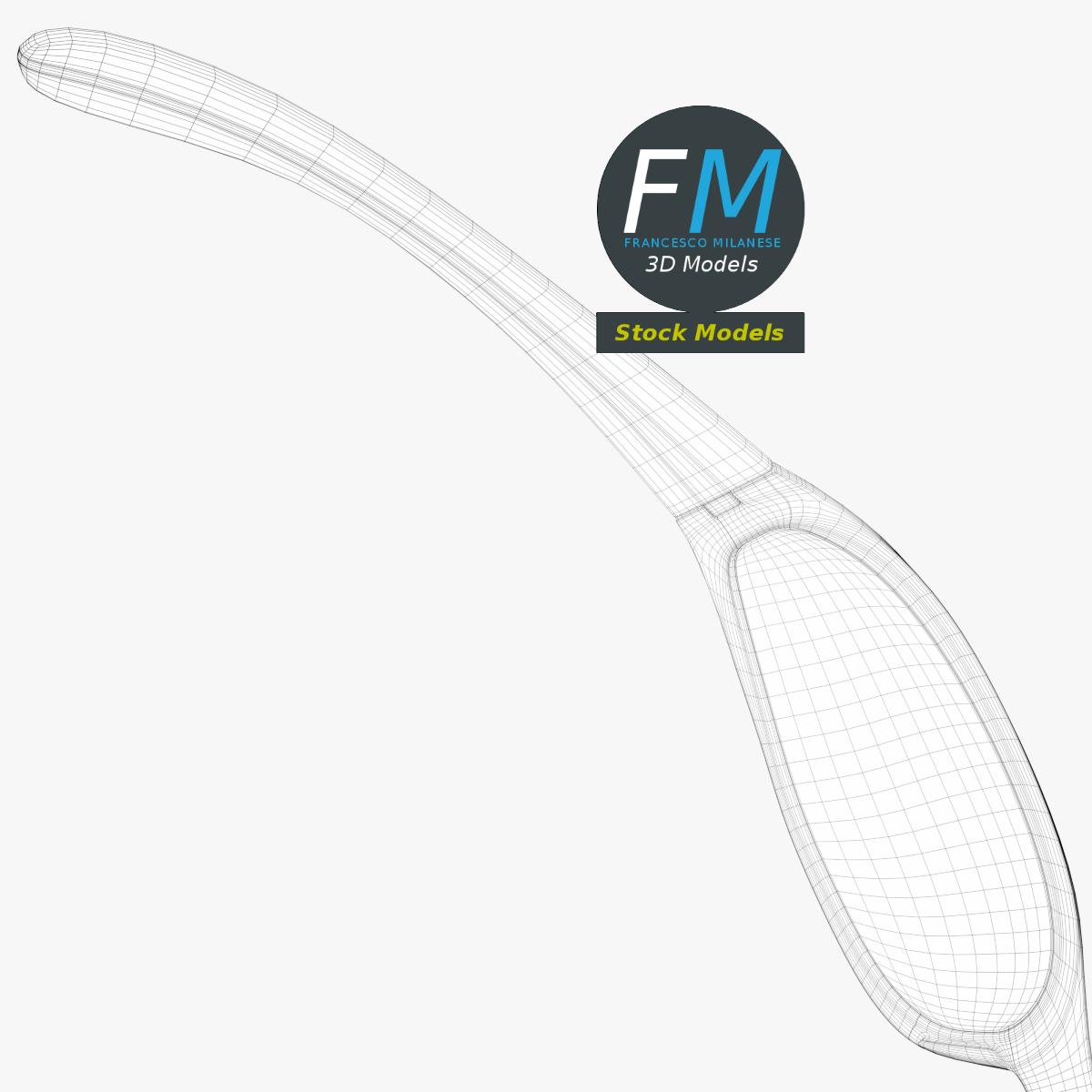 3D-Modell - Wraparound-Sonnenbrille - 08