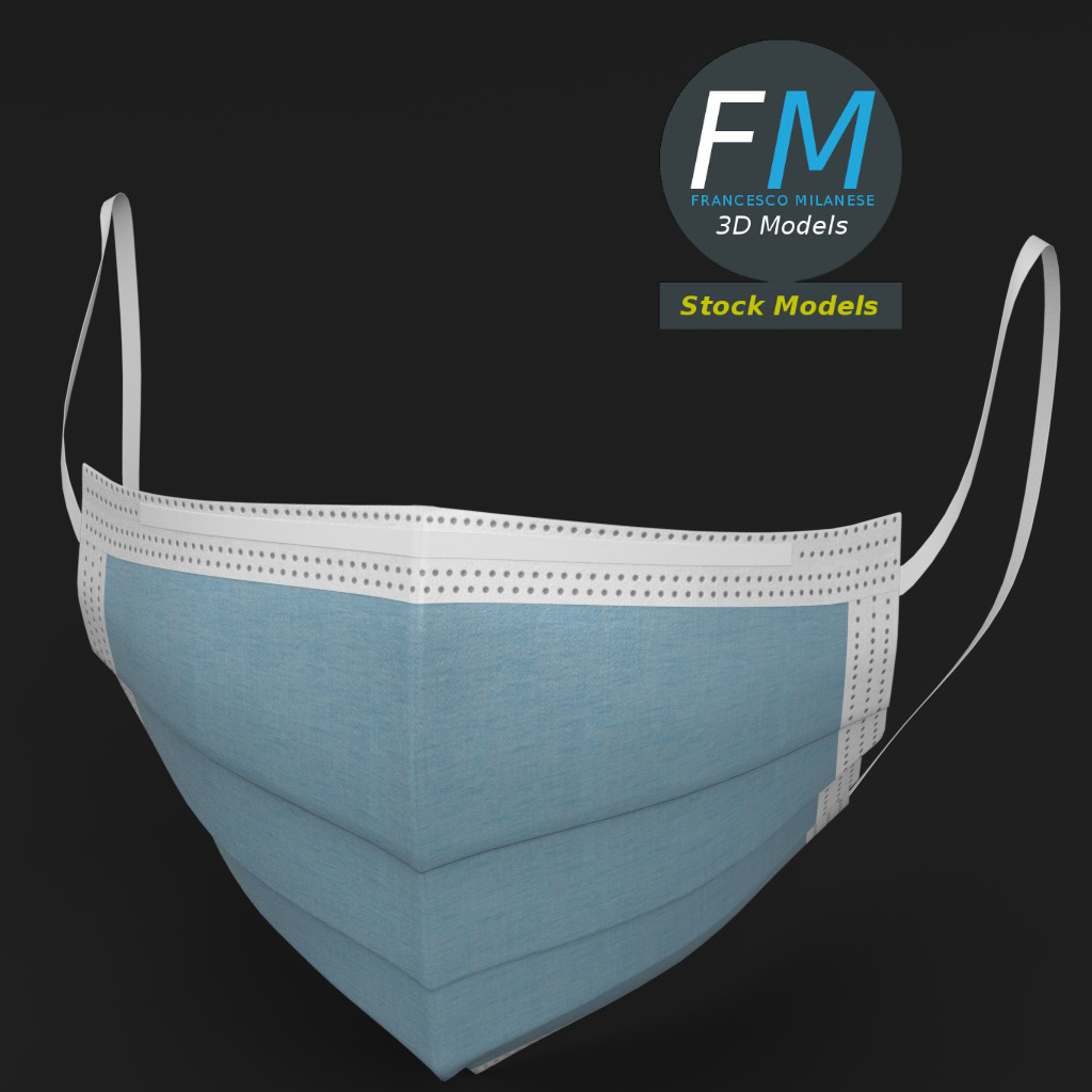 3D-Modell - OP-Maske - 02