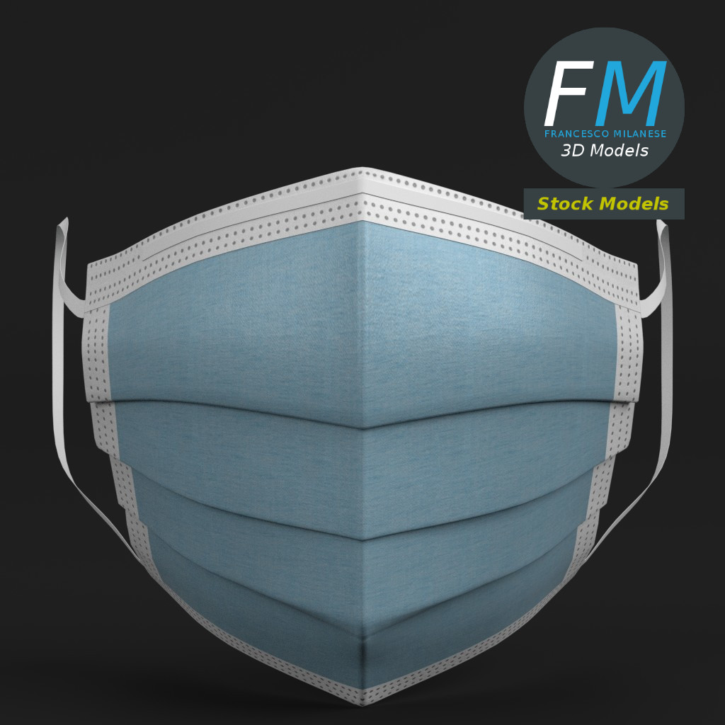 3D-Modell - OP-Maske - 03
