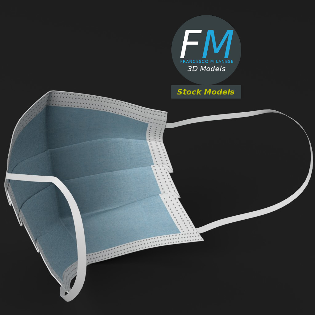 3D-Modell - OP-Maske - 05
