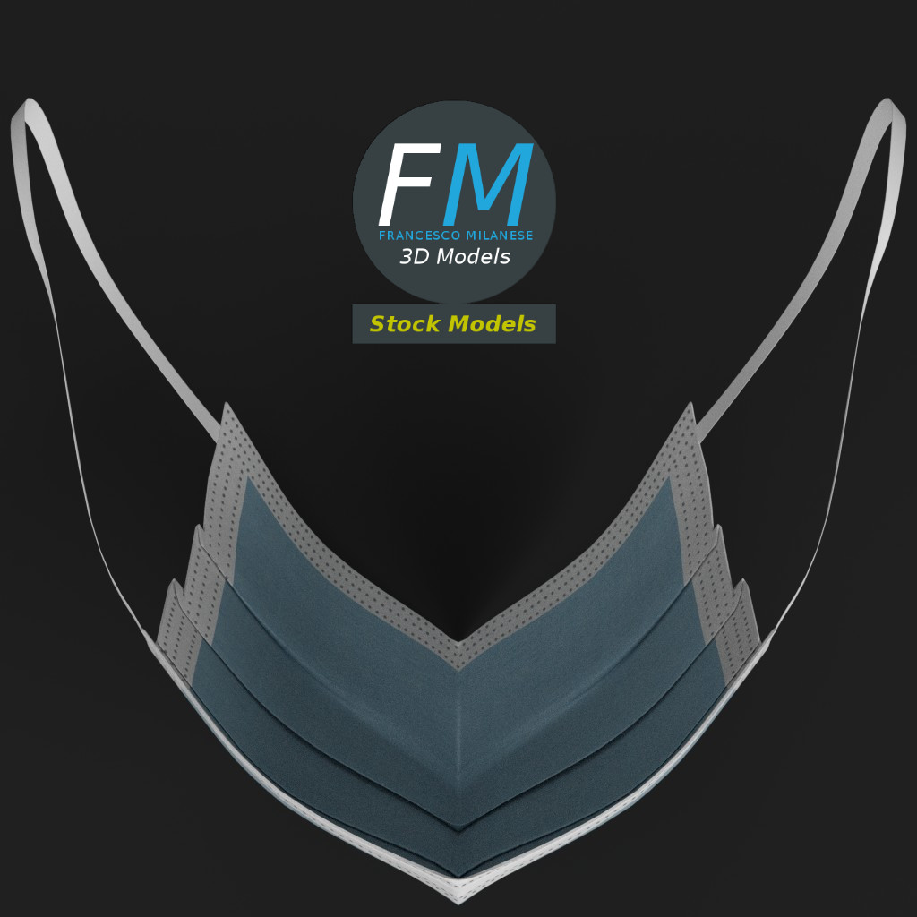 3D-Modell - OP-Maske - 06