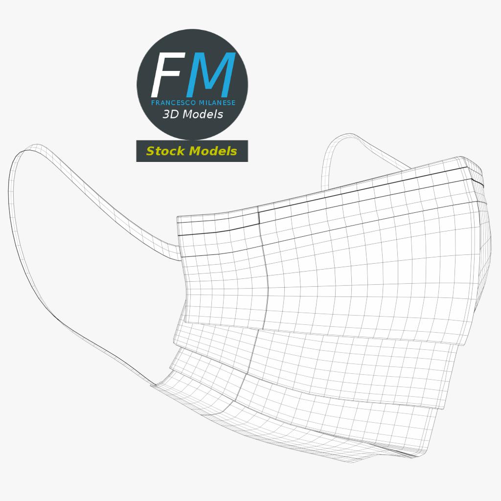 3D-Modell - OP-Maske - 07