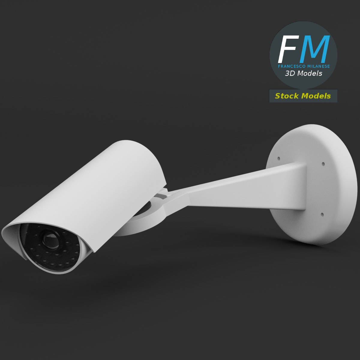 3D-Modell - Überwachungskamera - 01