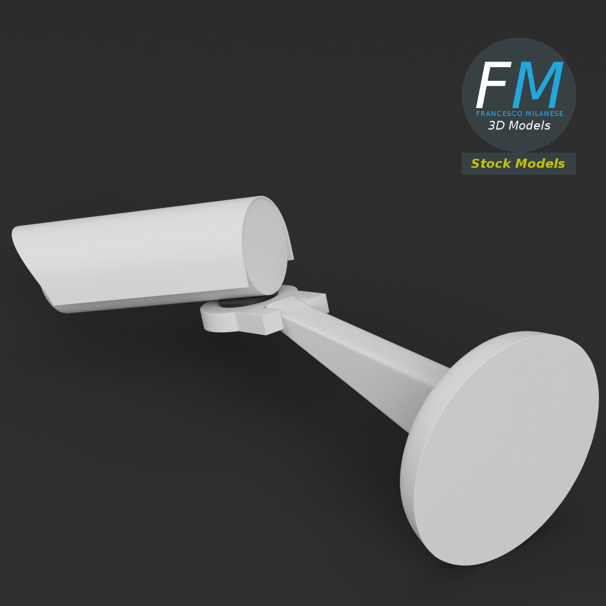 3D-Modell - Überwachungskamera - 02