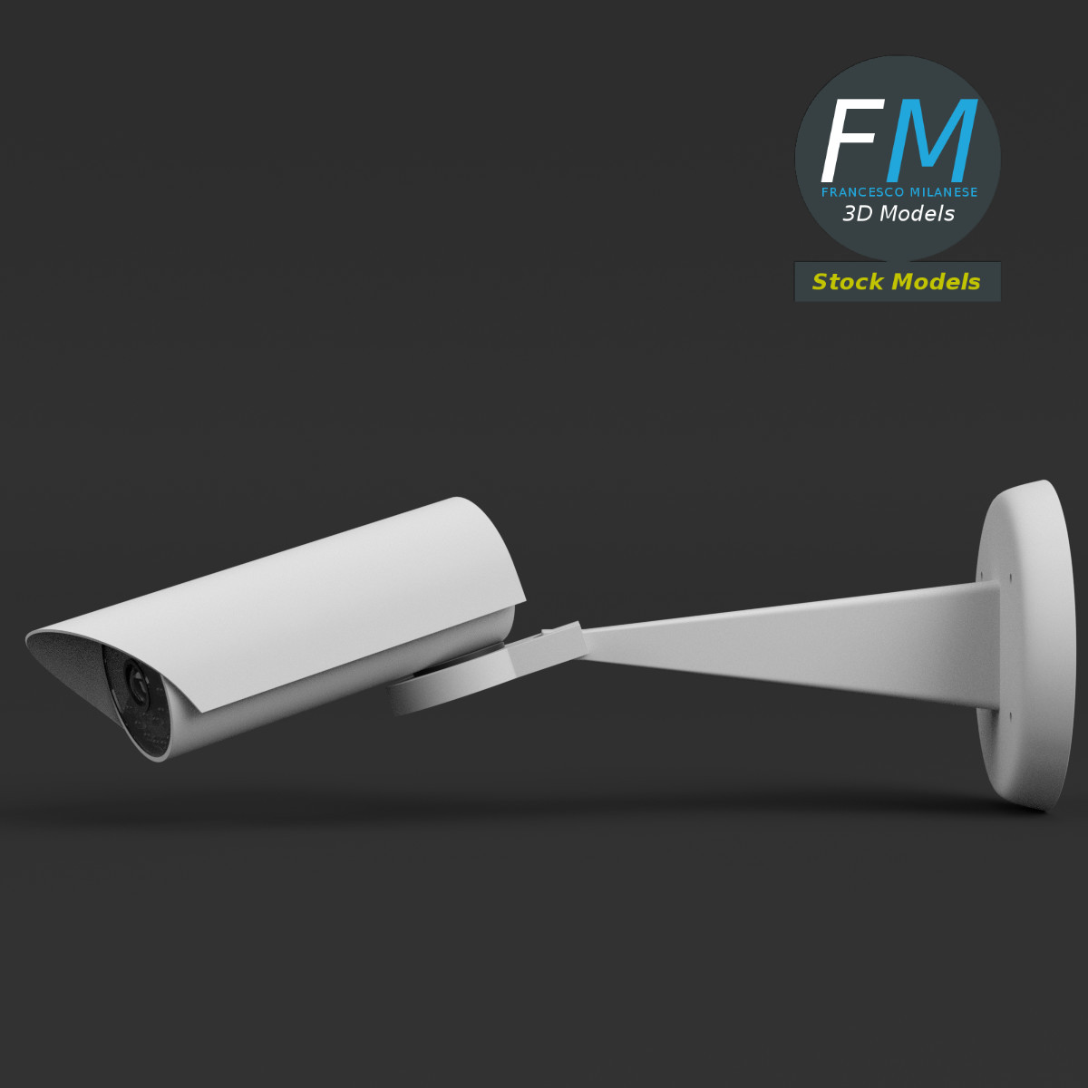 3D-Modell - Überwachungskamera - 04