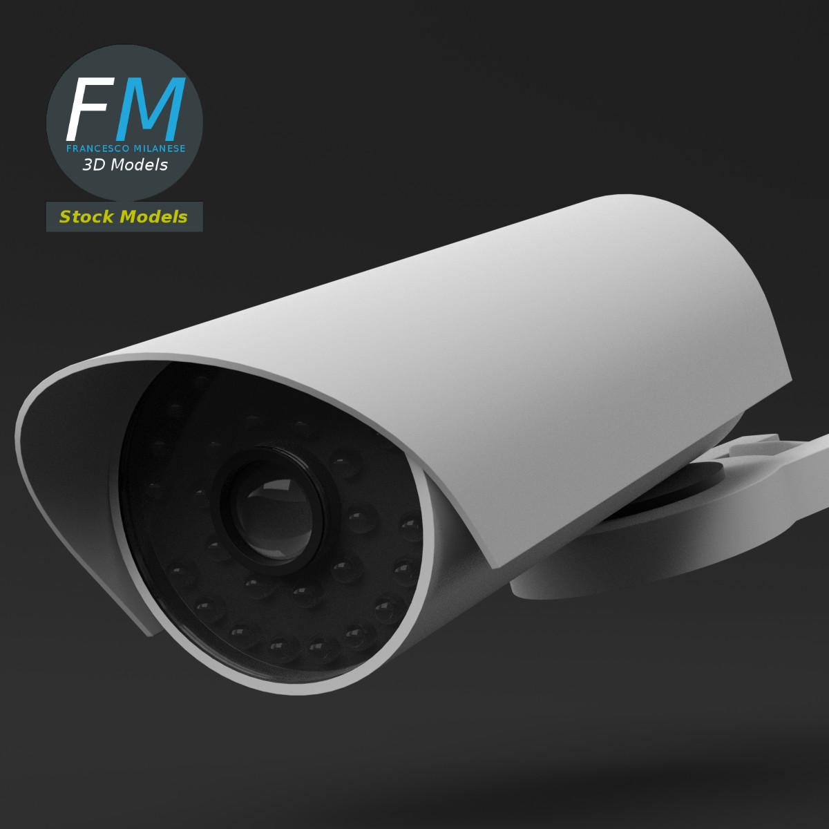 3D-Modell - Überwachungskamera - 05