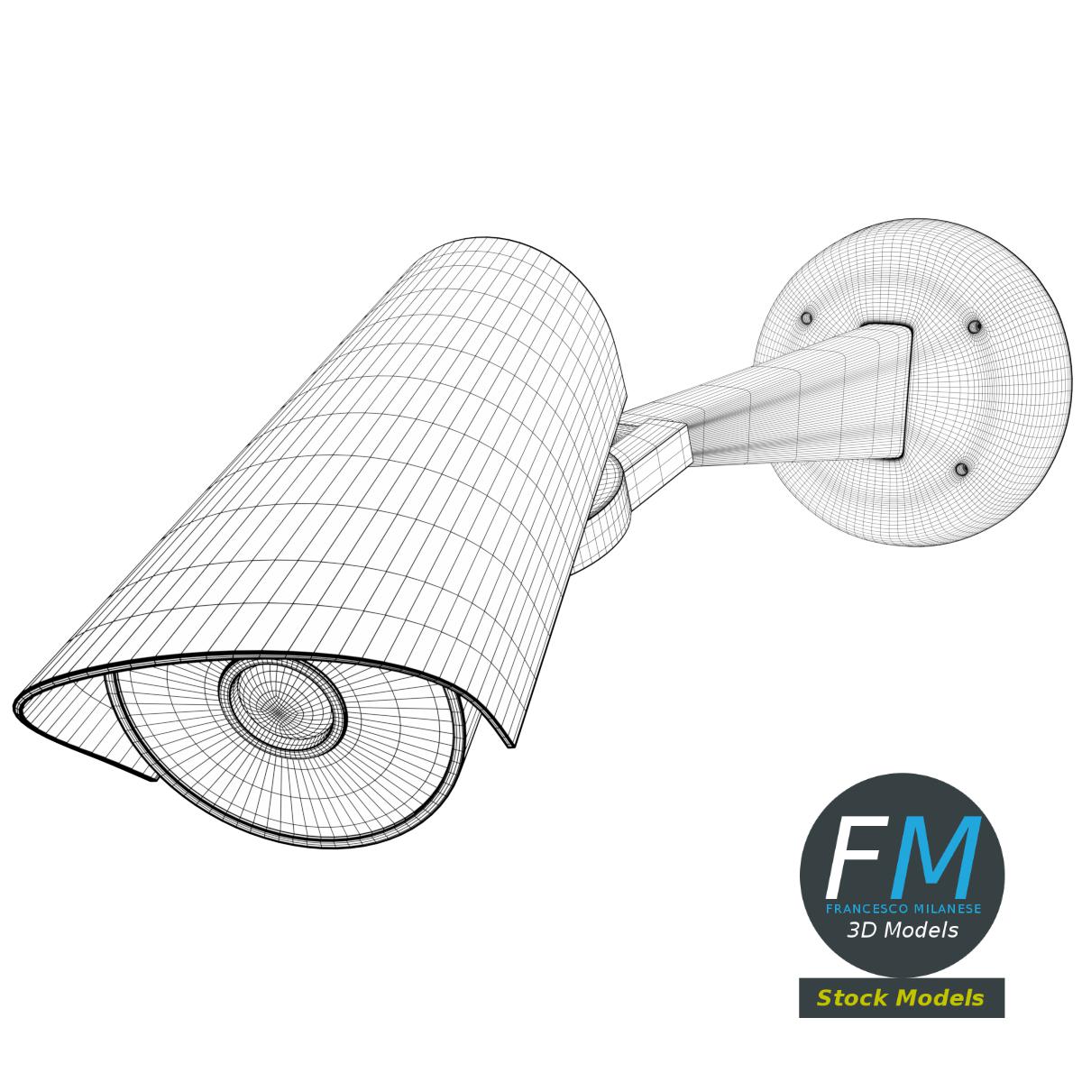 3D-Modell - Überwachungskamera - 07
