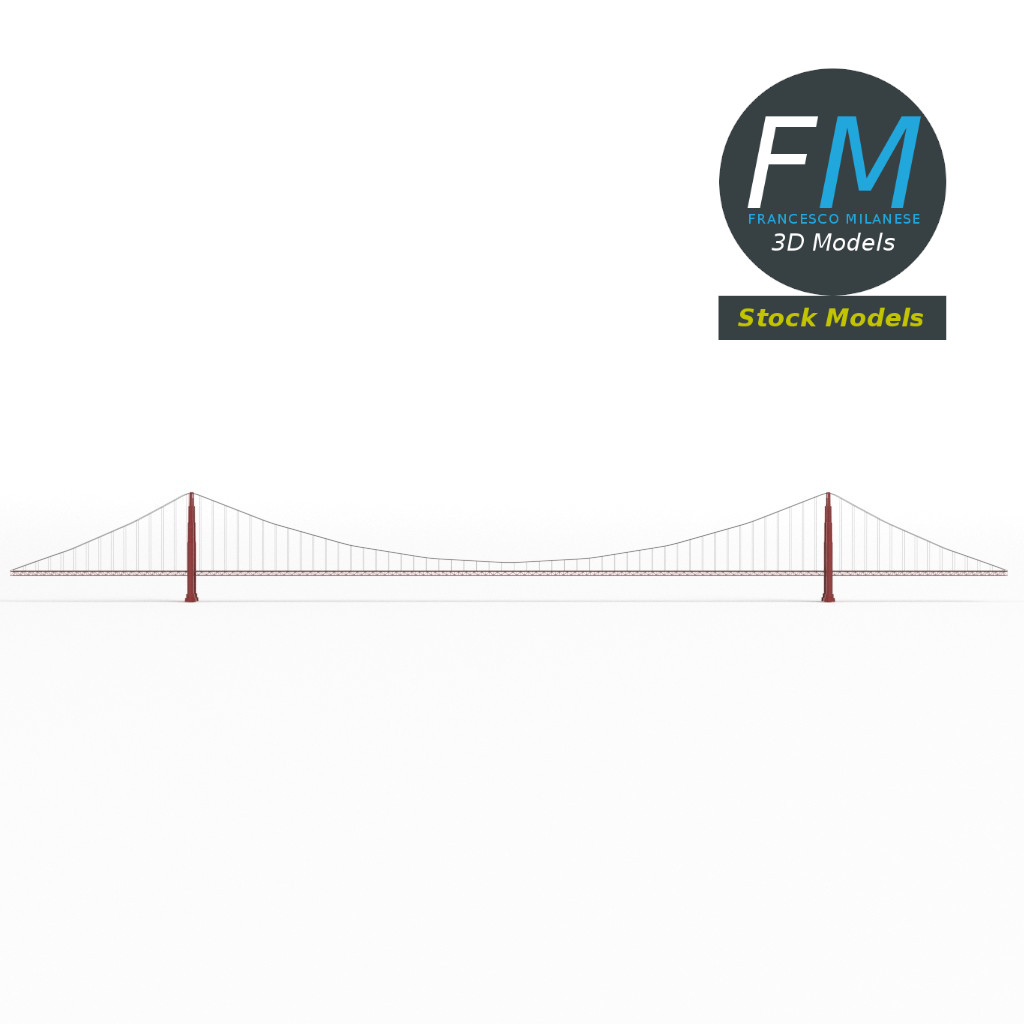 3D-Modell - Hängebrücke - 04