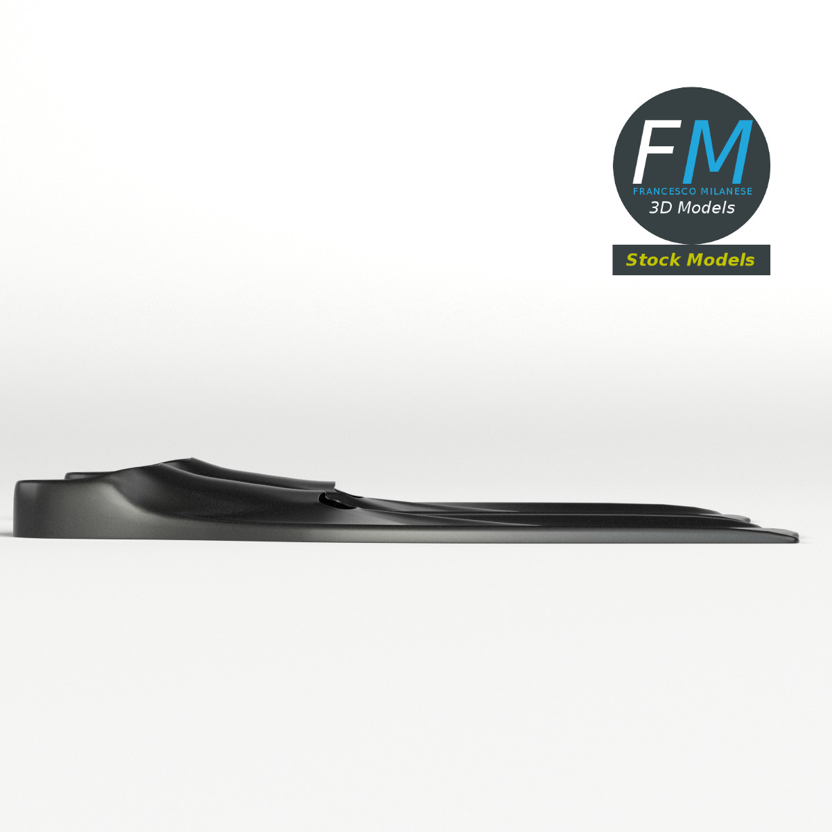 3D-Modell - Schwimmflossen - 04
