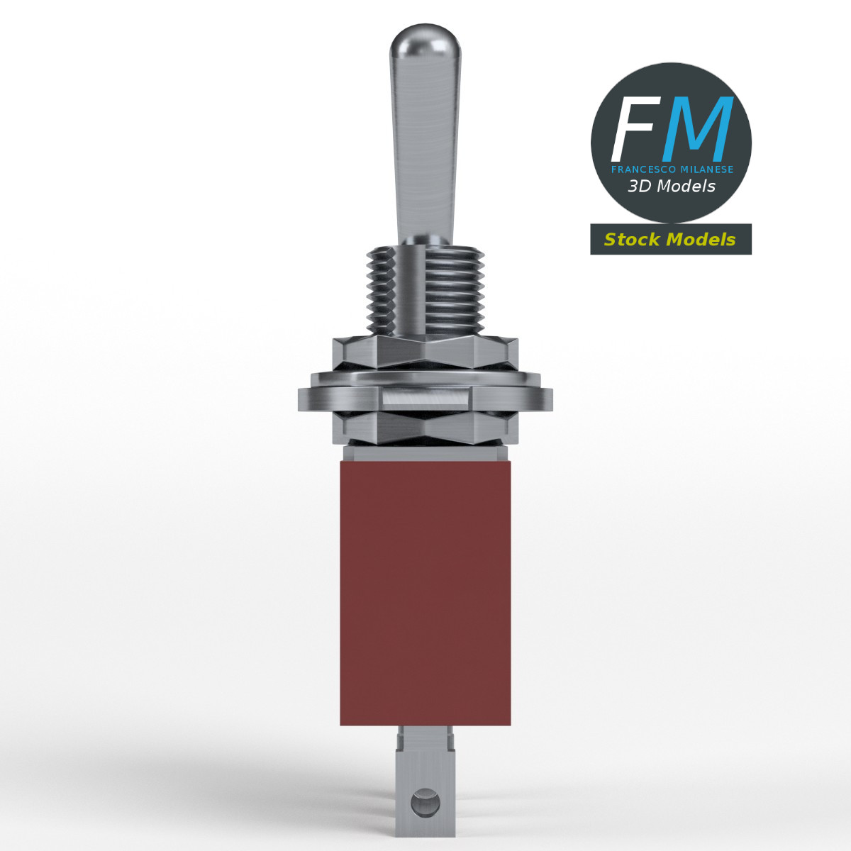 3D-Modell - Kippschalter - 04