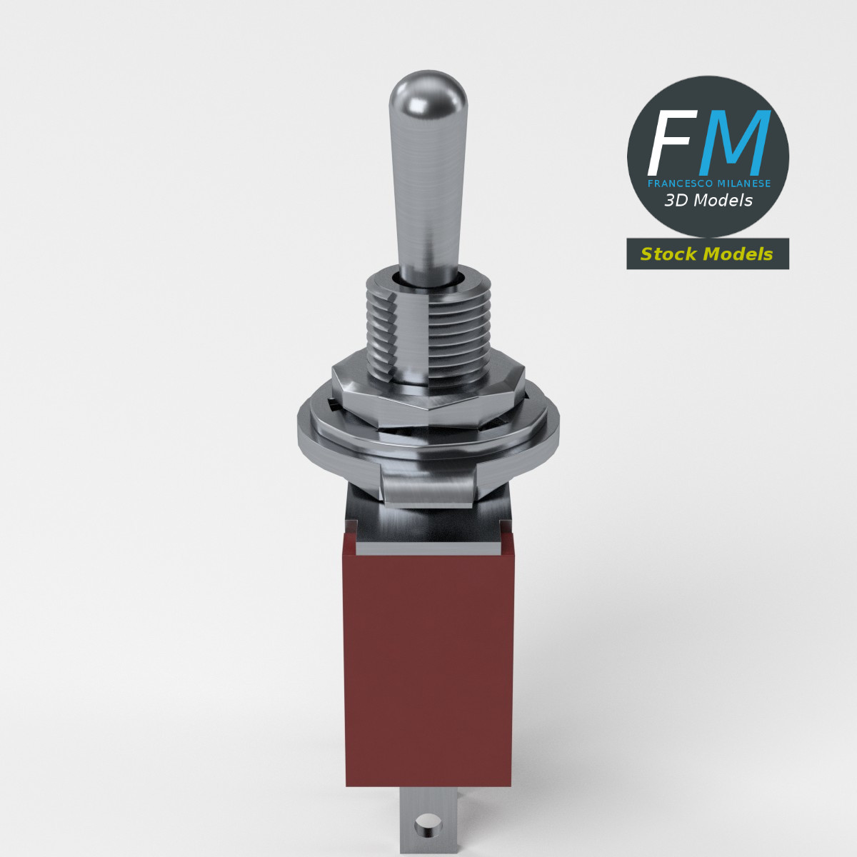 3D-Modell - Kippschalter - 05