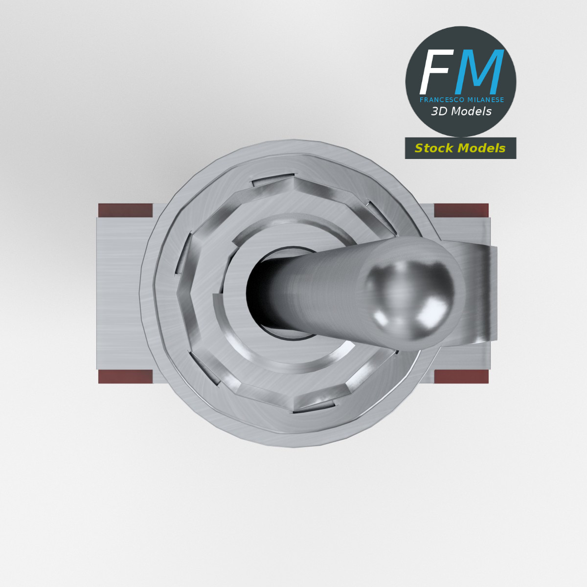 3D-Modell - Kippschalter - 06