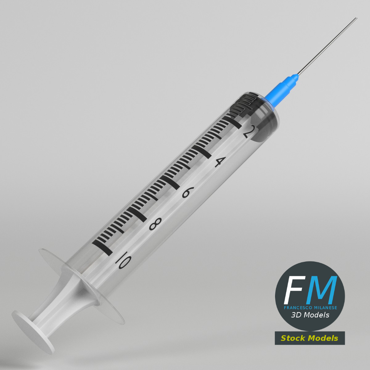 3D-Modell - Spritze - 01