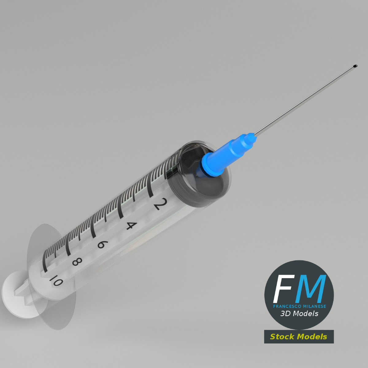 3D-Modell - Spritze - 02