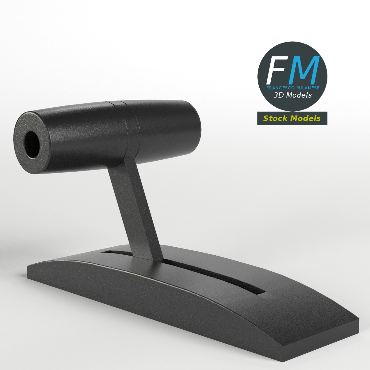 3D-Modell - T-Hebel - 01
