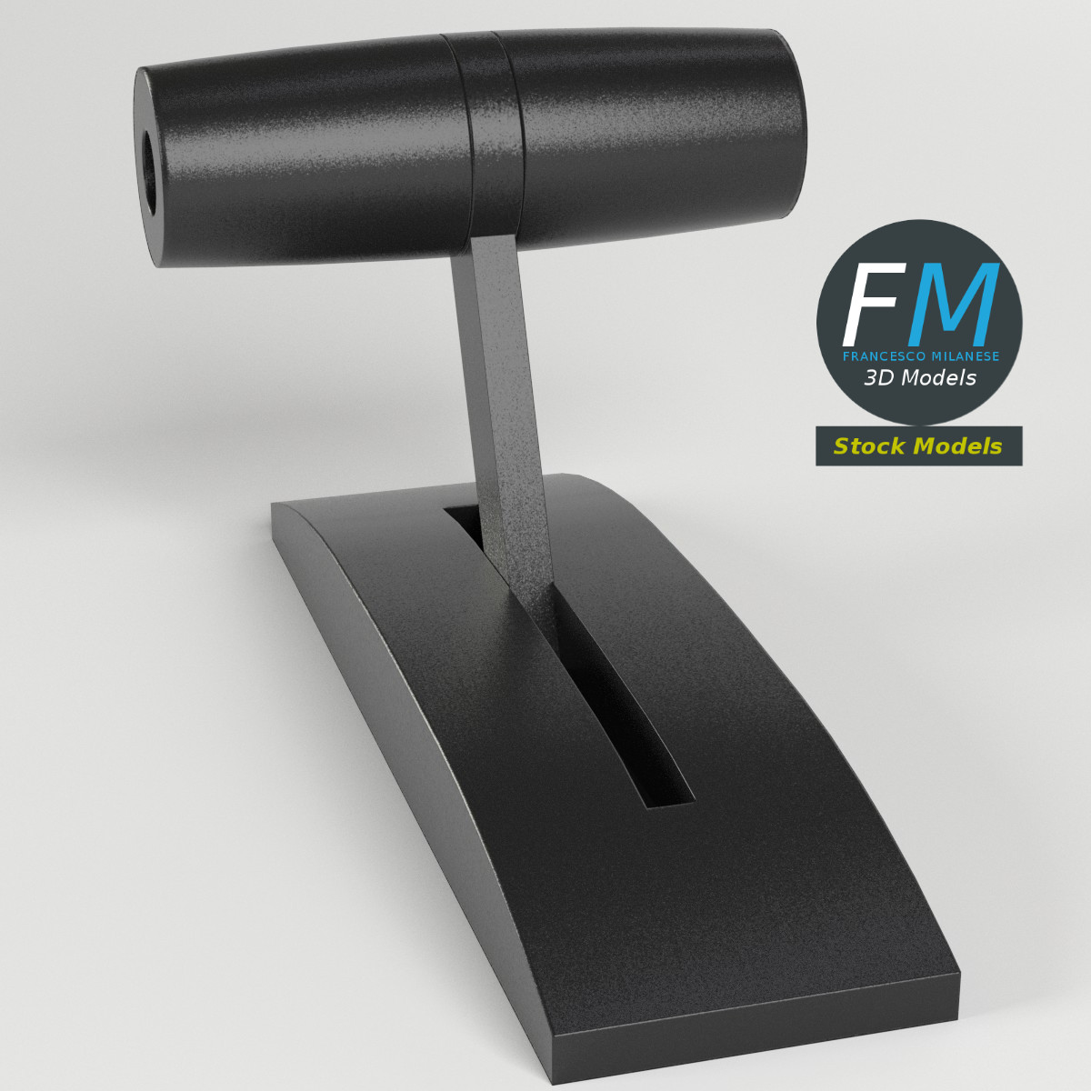 3D-Modell - T-Hebel - 02