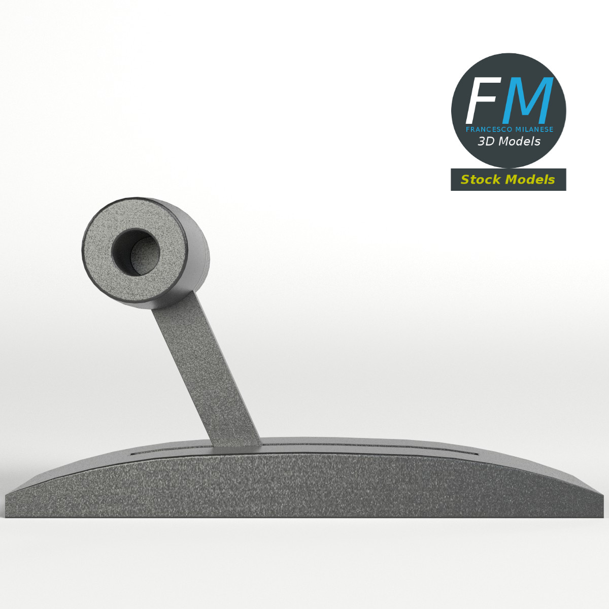 3D-Modell - T-Hebel - 04