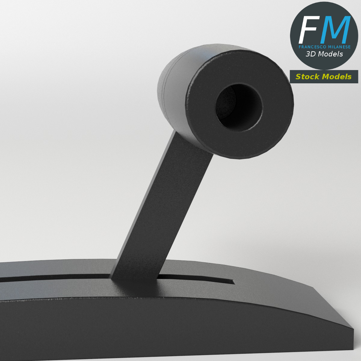 3D-Modell - T-Hebel - 05