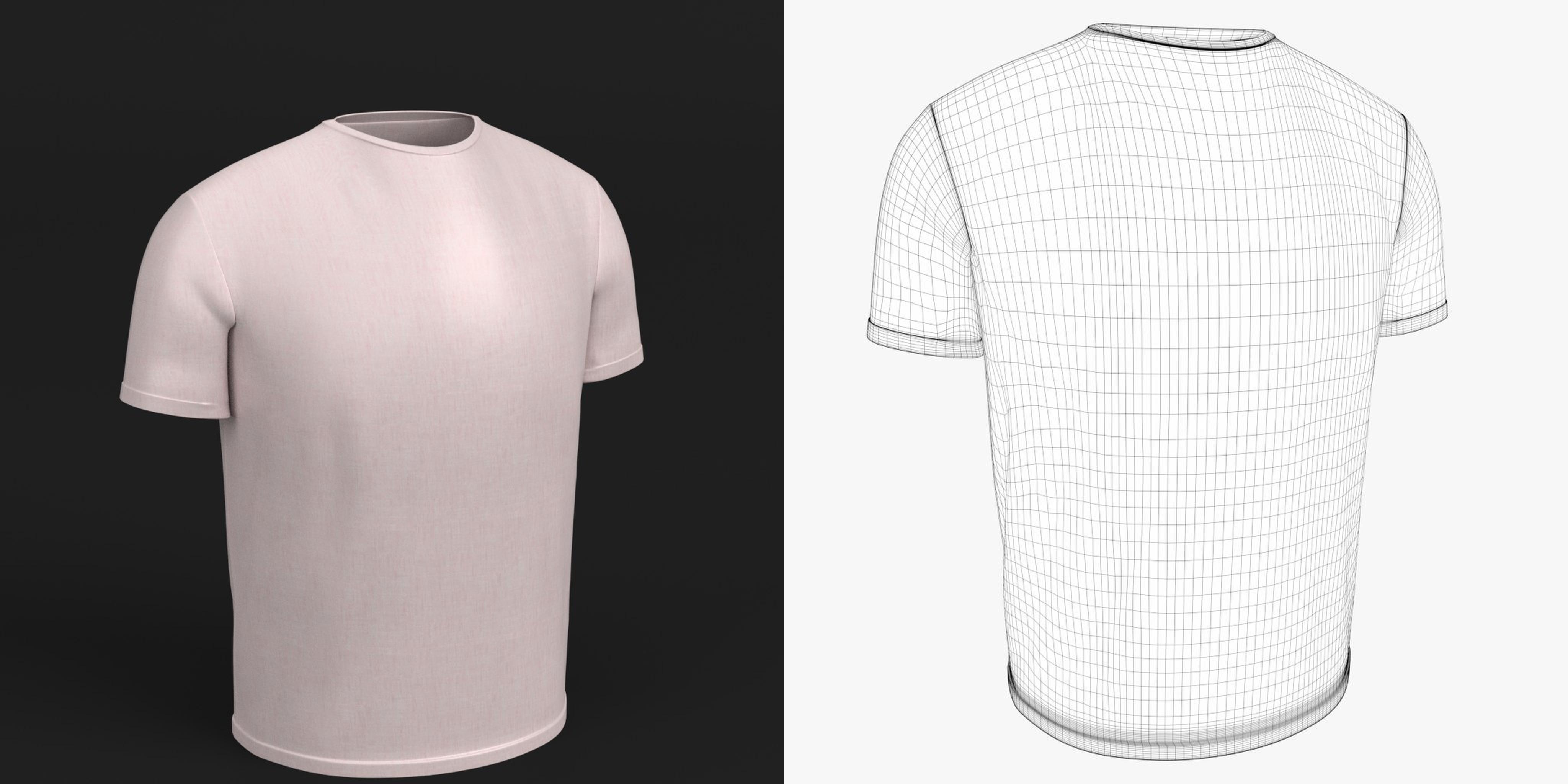 3D-Modell - T-Shirt