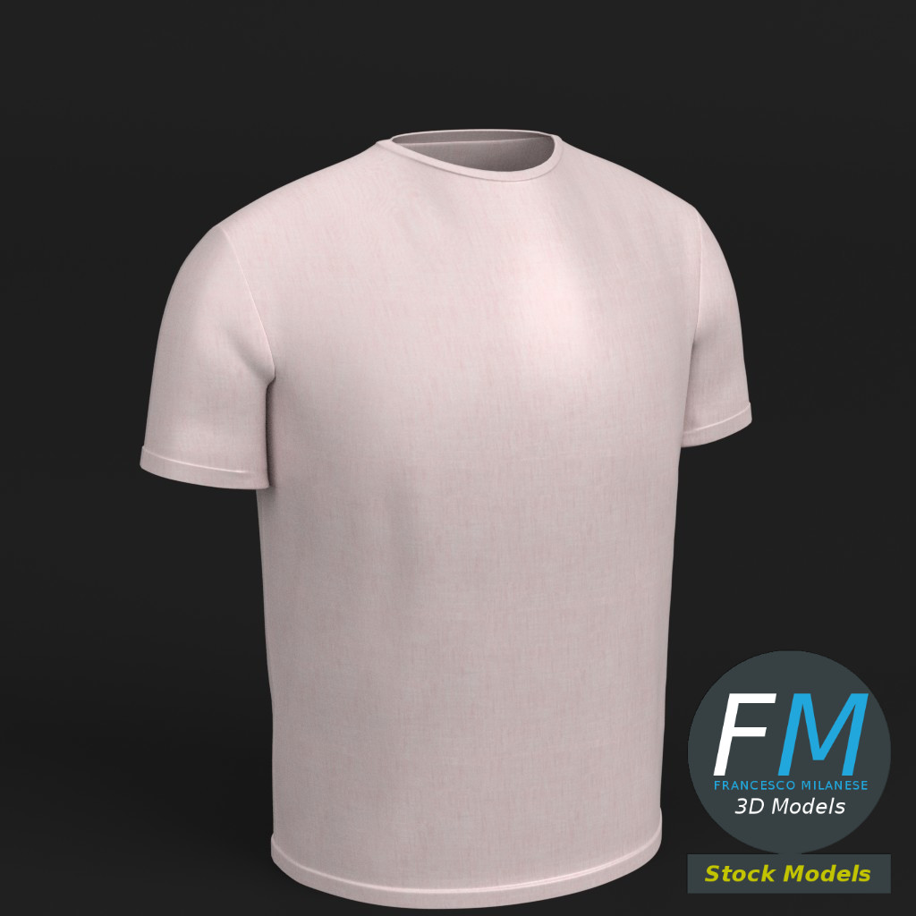 3D-Modell - T-Shirt - 01