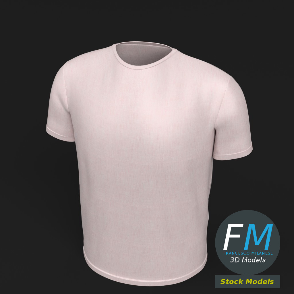 3D-Modell - T-Shirt - 02