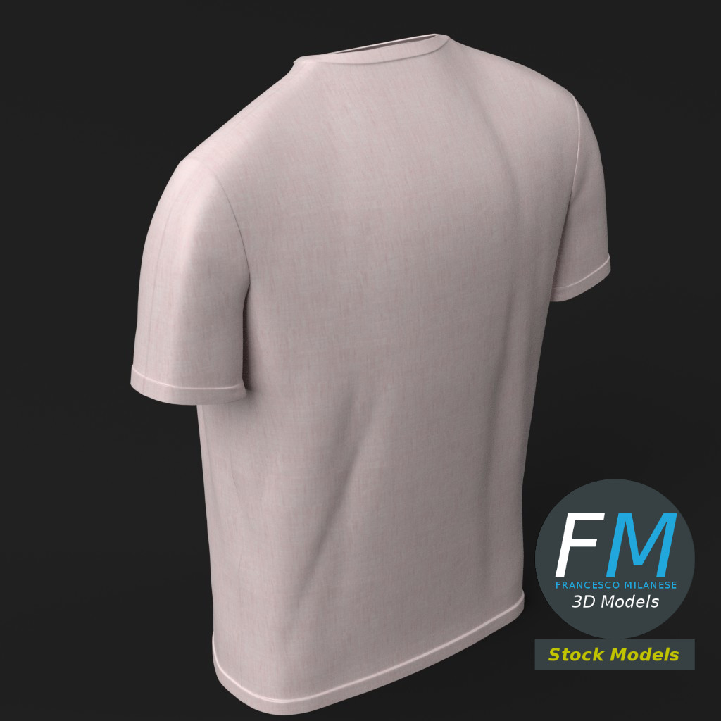3D-Modell - T-Shirt - 05