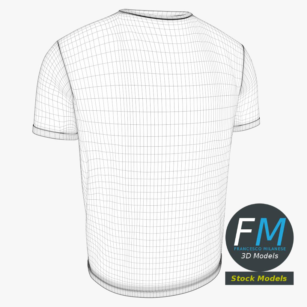 3D-Modell - T-Shirt - 07