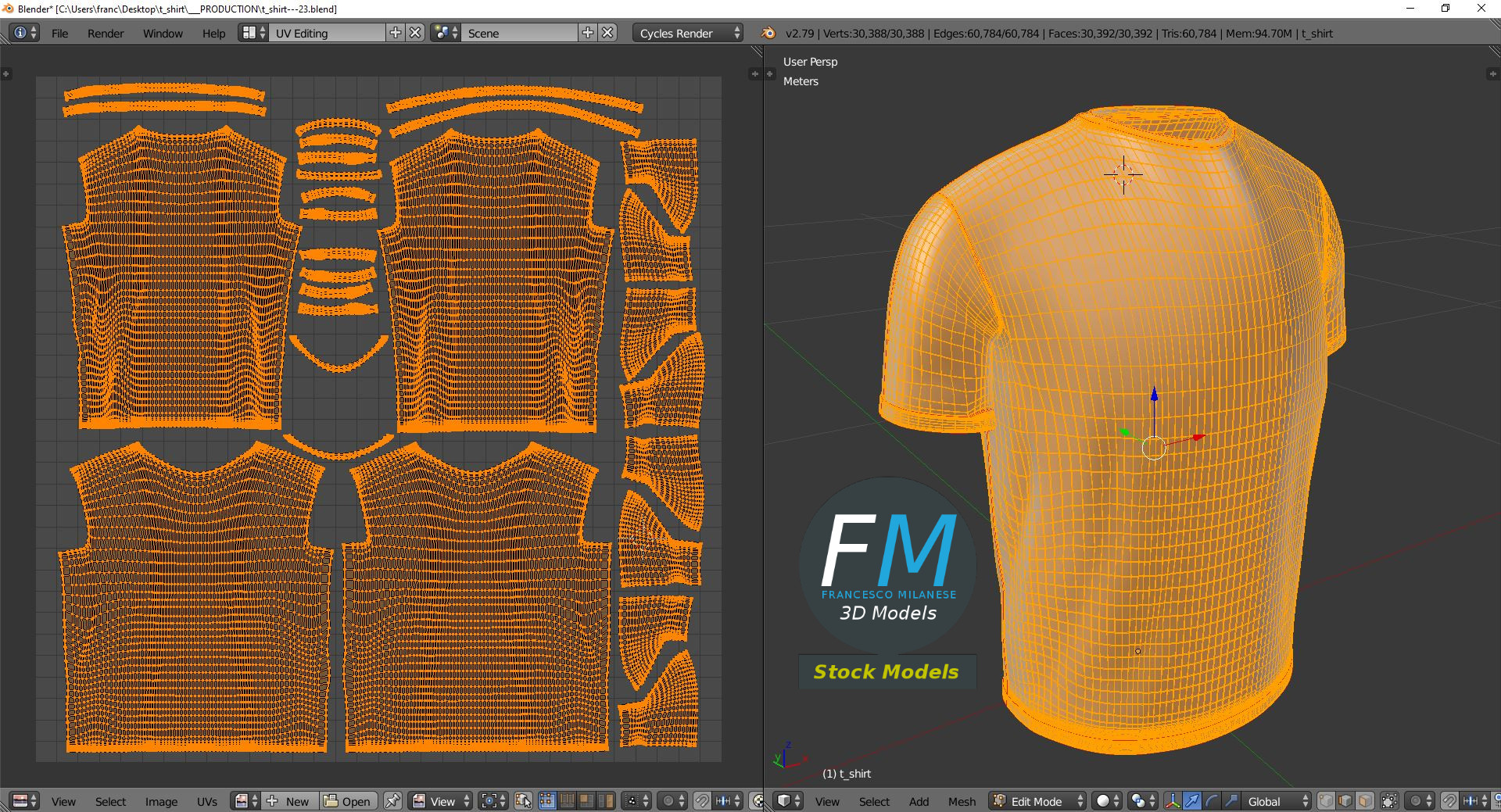 3D-Modell - T-Shirt - 10
