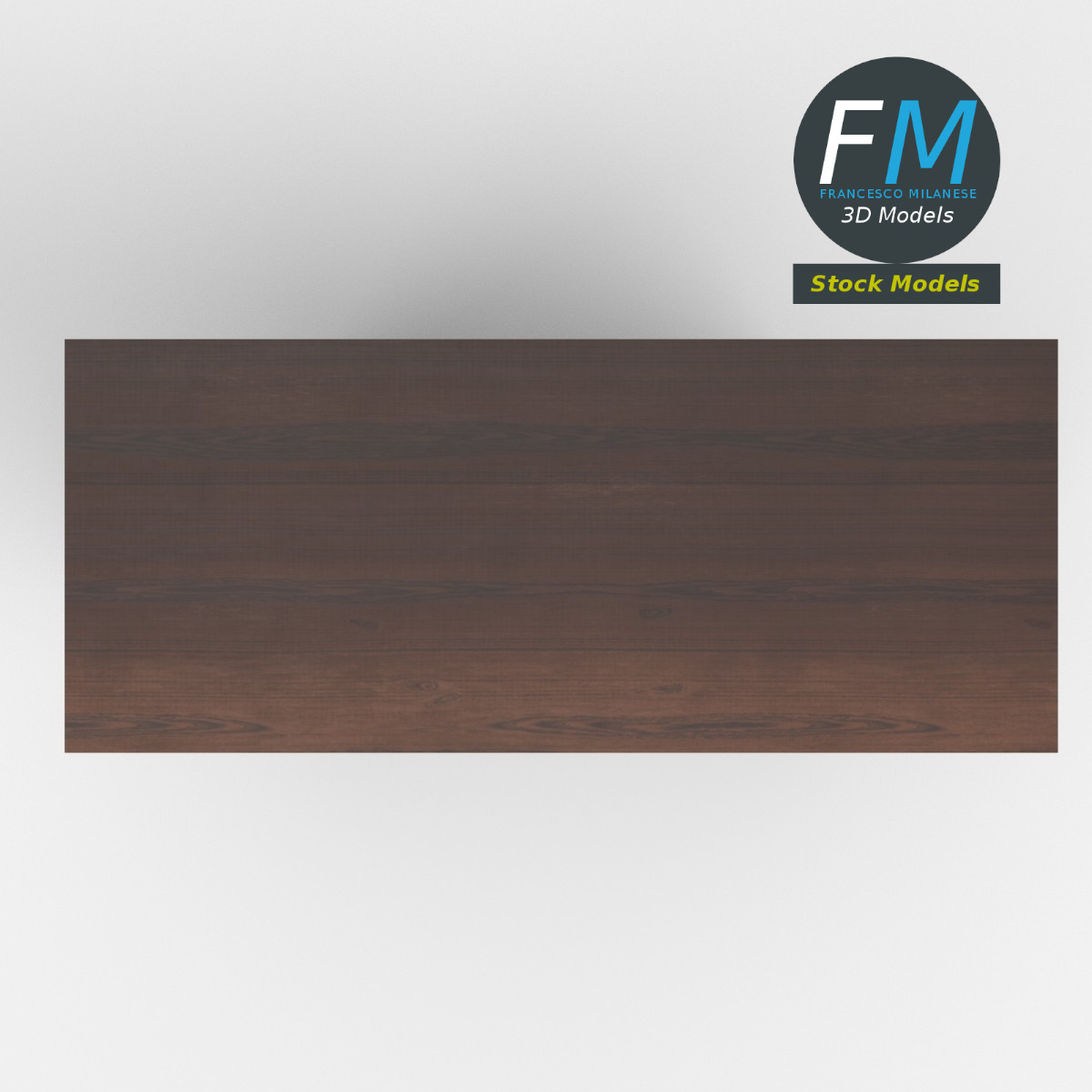 3D-Modell - Holztisch - 06