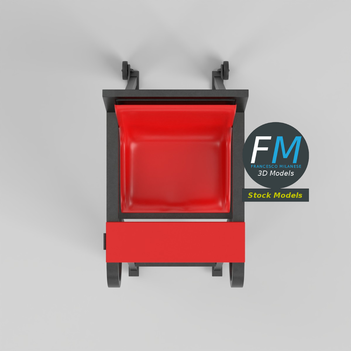 3D Model - Tennis Umpire Chair - 06