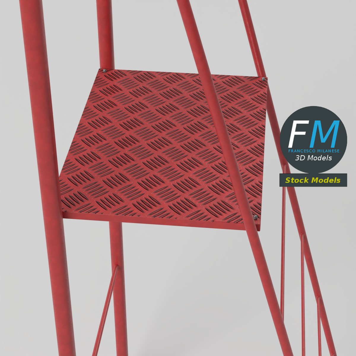 3D Model - Volleyball Referee Stand 1 - 05