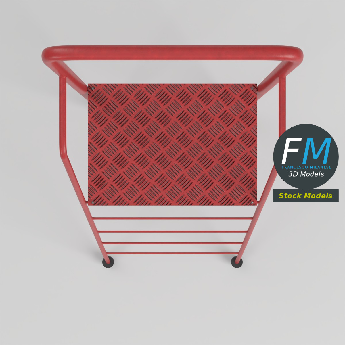 3D Model - Volleyball Referee Stand 1 - 06