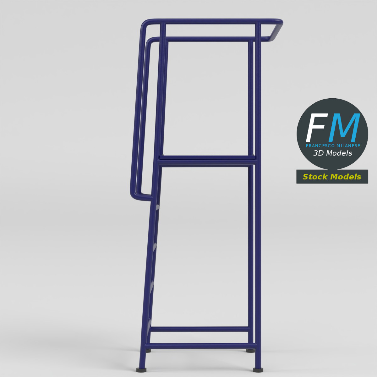 3D Model - Volleyball Referee Stand 2 - 04