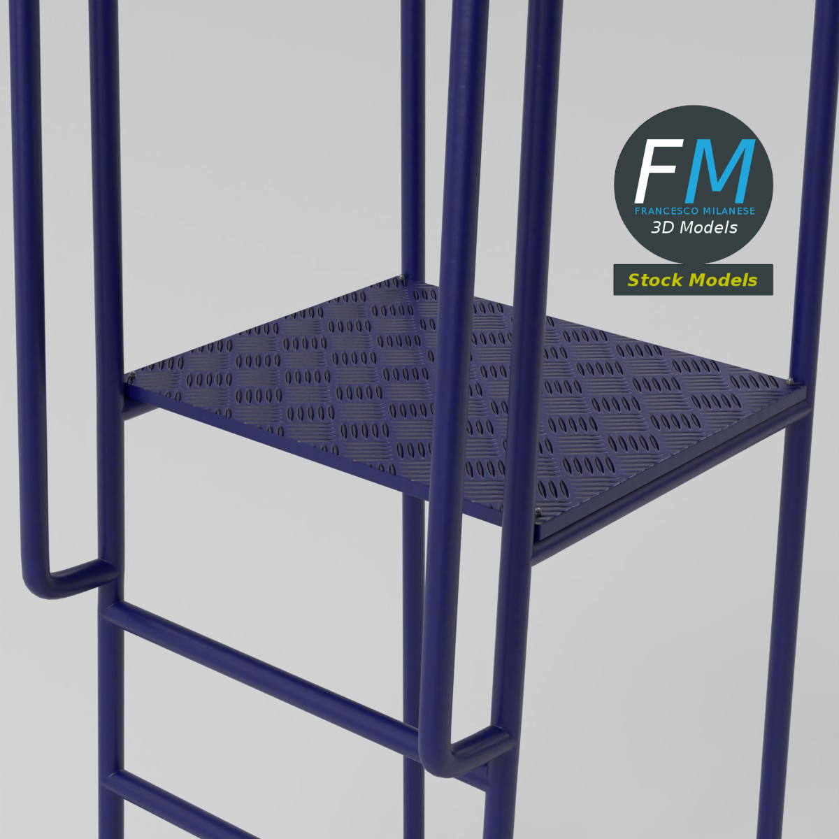 3D Model - Volleyball Referee Stand 2 - 05