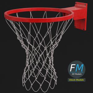 篮球圈 3D模型