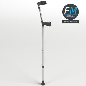 Elbow crutch PBR 3D Model