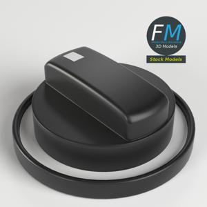 Knob with support PBR 3D Model