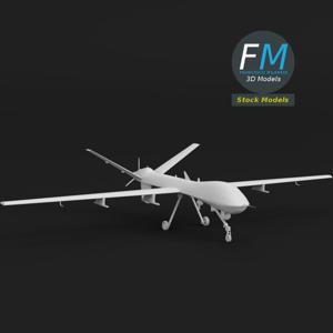 MQ-9 Reaper UAV drone 3D Model