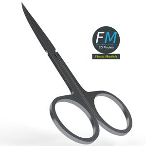 Nail scissors PBR 3D Model