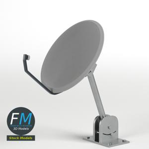 Satellite dish PBR 3D Model
