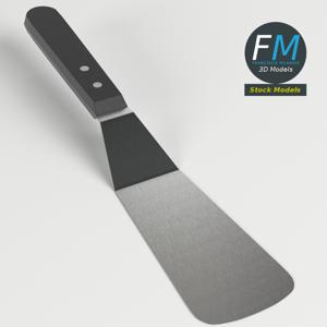 Small kitchen spatula PBR 3D Model