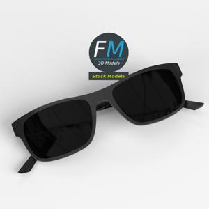 Sunglasses Lexington PBR 3D Model